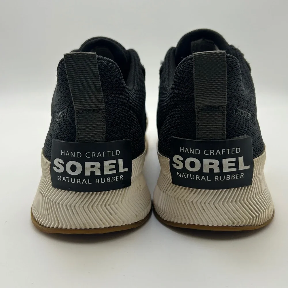 Sorel Out N About III Low Waterproof Platform Sneakers Womens 8.5 Black Gorpcore